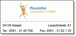 Praxis für Physiotherapie Physiovital