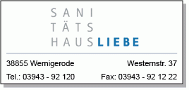 Orthopädie- & Rehatechnik Sanitätshaus Liebe