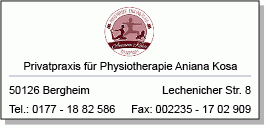 Praxis für Physiotherapie