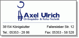 Orthopädie- & Rehatechnik Axel Ulrich