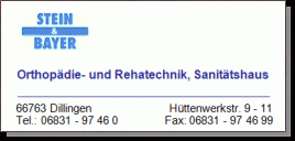 Orthopädie- & Rehatechnik Stein & Bayer
