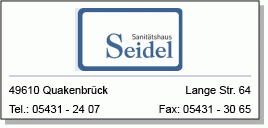 Orthopädie- & Rehatechnik Seidel