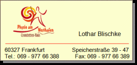 Praxis für Physiotherapie Praxis für Physiotherapie