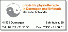 Praxis für Physiotherapie