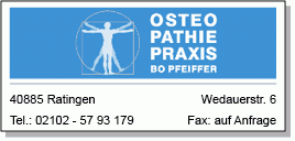 Praxis für Osteopathie Physiotherapie & Osteopathie