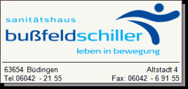 Orthopädietechnik und Sanitätshaus Bußfeld & Schiller