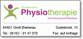 Praxis für Physiotherapie Skoliose Kompetenzzentrum