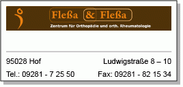 Praxis für Orthopädie & orth. Rheumatologie