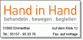 Praxis für Physiotherapie Hand in Hand