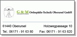 Orthopädie- & Rehatechnik G & M Orthopädietechnik