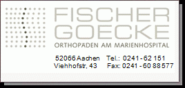 Fachärzte für Orthopädie Fischer & Goecke