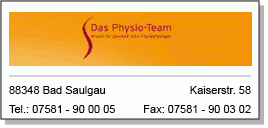 Praxis für Physiotherapie