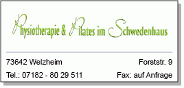 Praxis für Physiotherapie