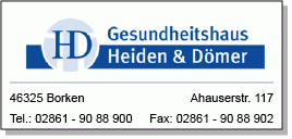 Orthopädie- & Rehatechnik Gesundheitshaus Heiden & Dömer