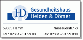 Orthopädie- & Rehatechnik Gesundheitshaus Heiden & Dömer