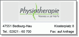 Praxis für Physiotherapie