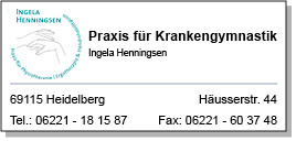 Praxis für Physiotherapie