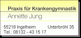 Praxis für Physiotherapie