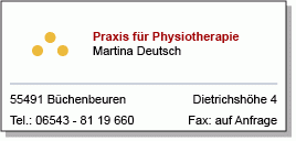 Praxis für Physiotherapie
