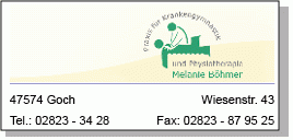 Praxis für Physiotherapie