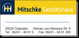 Orthopädietechnik und Sanitätshaus Mitschke Sanitätshaus