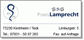 Praxis für Physiotherapie und Neurorehabilitaion