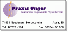 Praxis für Physiotherapie Zentrum f. angewandte Physiotherapie