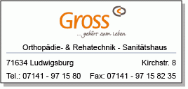 Orthopädie- & Rehatechnik Gross