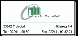 Orthopädie- & Rehatechnik rahm – Zentrum für Gesundheit