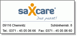 Orthopädie- & Rehatechnik Saxcare