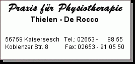 Praxis für Physiotherapie