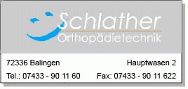 Orthopädie- & Rehatechnik Schlather