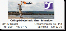 Orthopädietechnik und Sanitätshaus Marc Schneider