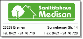 Orthopädie- & Rehatechnik Sanitätshaus Medisan