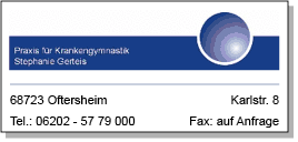 Praxis für Physiotherapie