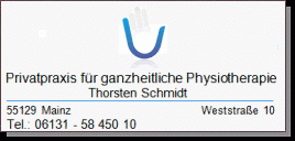 Praxis für Physiotherapie Thorsten Schmidt