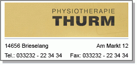 Praxis für Physiotherapie