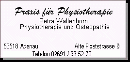 Praxis für Physiotherapie