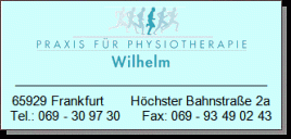 Praxis für Physiotherapie