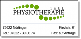 Praxis für Physiotherapie