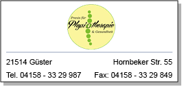 Praxis für Physiotherapie und Gesundheit