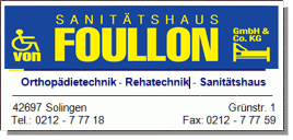 Orthopädietechnik von Foullon