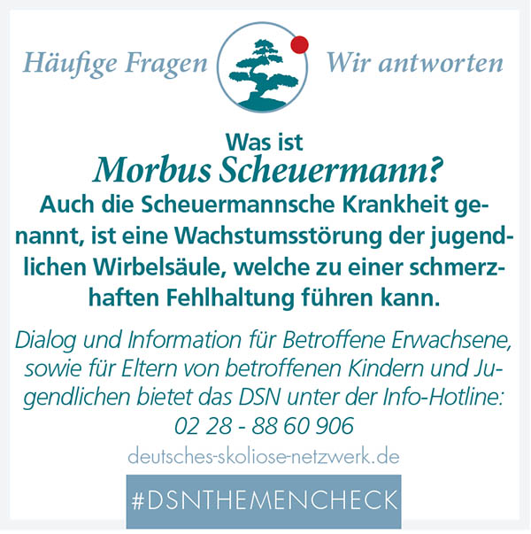 Was ist Morbus Scheuermann?