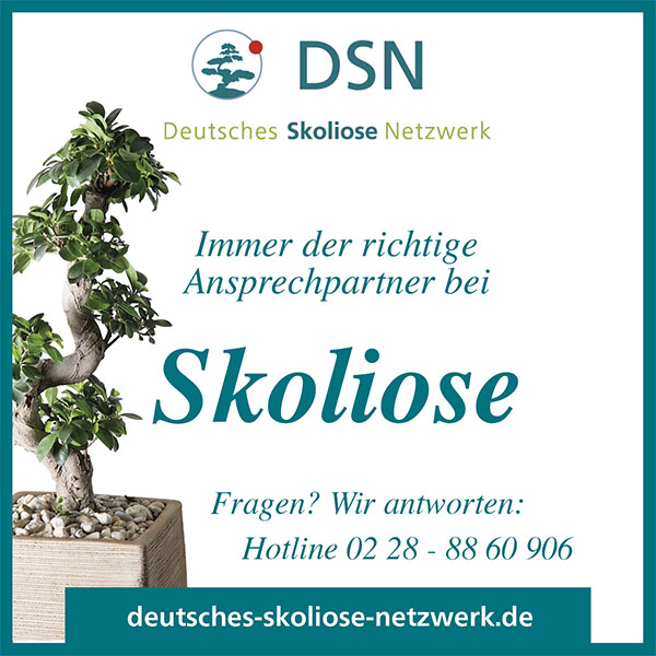 Immer der richtige Ansprechpartner bei Skoliose