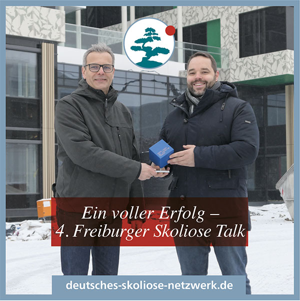 Ein voller Erfolg – 4. Freiburger Skoliose Talk