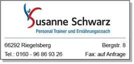 Personalcoach und Ernährungscoach