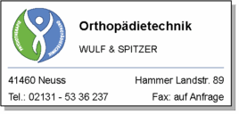 Orthopädietechnik – Prothetik, Orthetik, Korsettversorgung Orthopädietechnik – Prothetik, Orthetik, Korsettversorgung